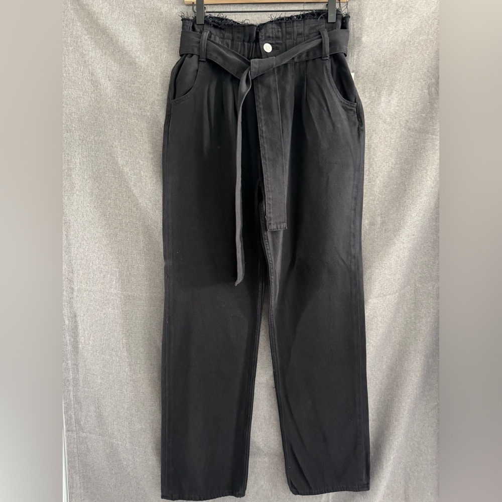 Hudson Remi High Rise Paperbag Straight Jean